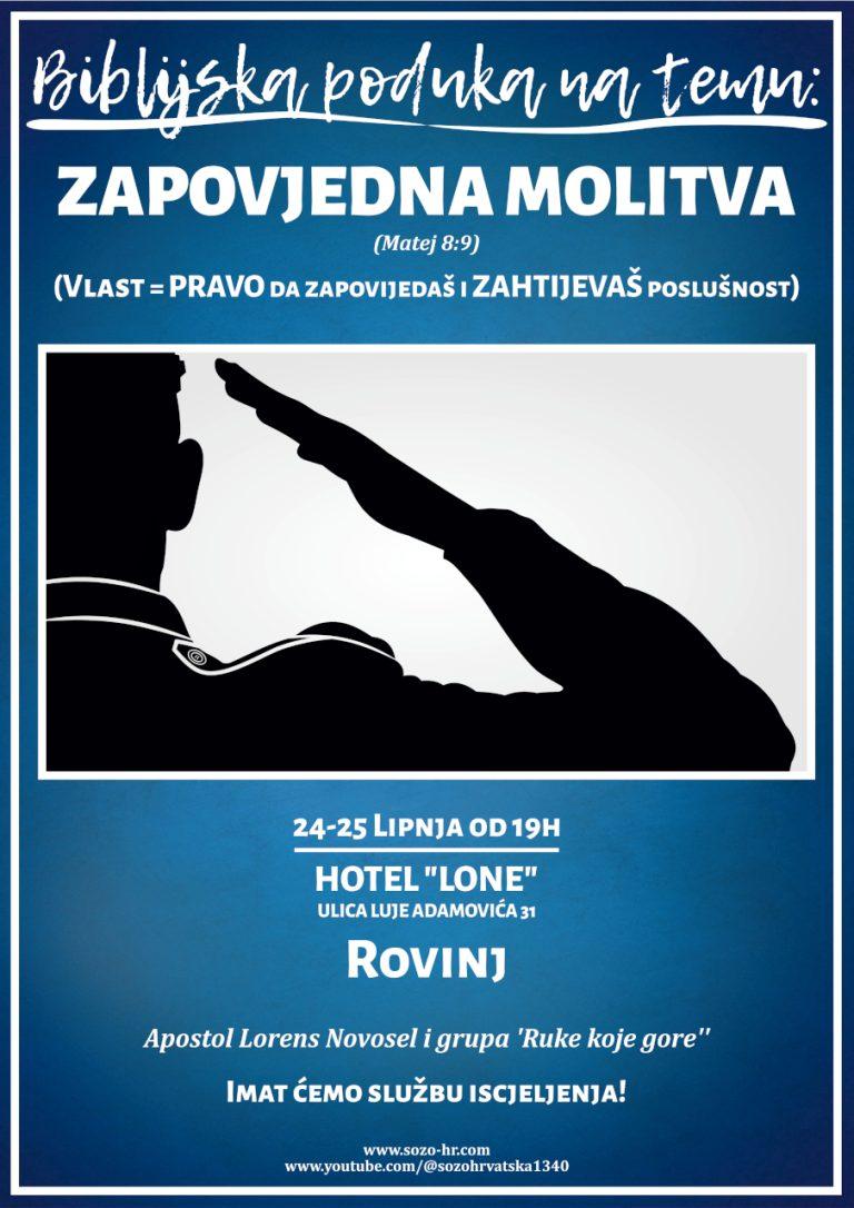 Rovinj - ZAPOVJEDNA MOLITVA